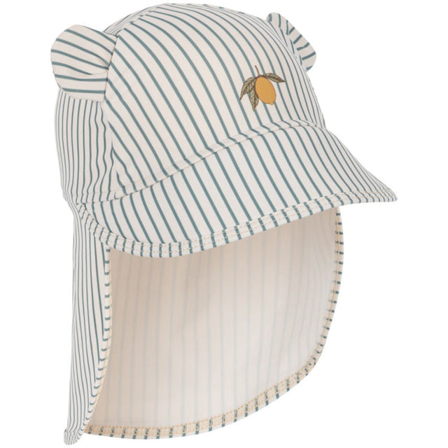 Konges Sløjd Tea Stripe Aster Bjørn Badesolhat Grs