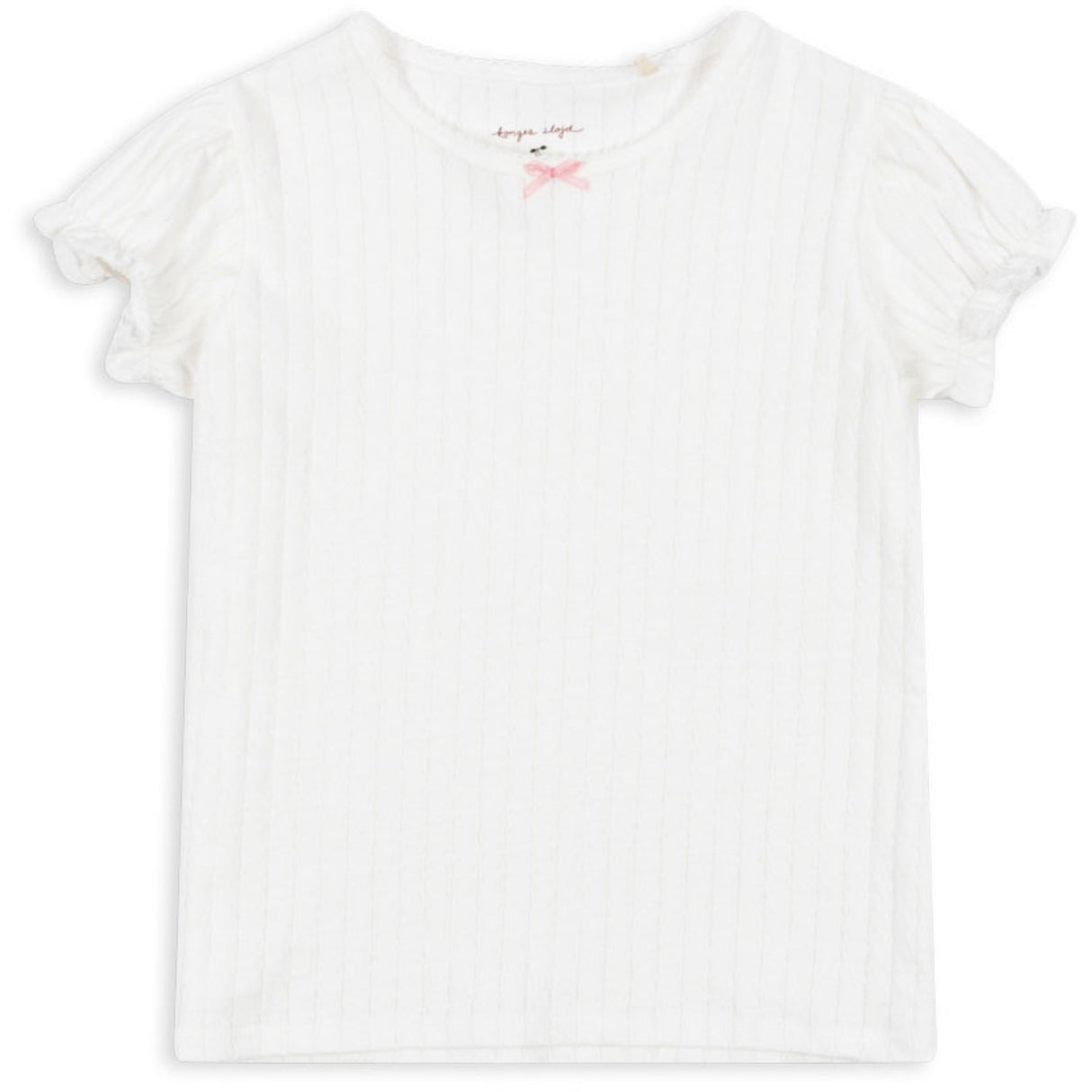 Konges Sløjd Snow White Mallou T-shirt GOTS