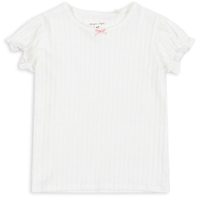 Konges Sløjd Snow White Mallou T-shirt GOTS