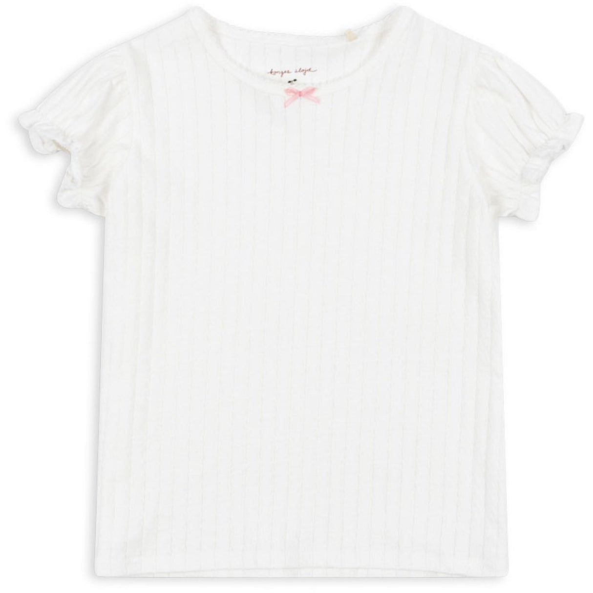 Konges Sløjd Snow White Mallou T-shirt GOTS