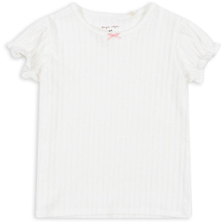Konges Sløjd Snow White Mallou T-shirt GOTS