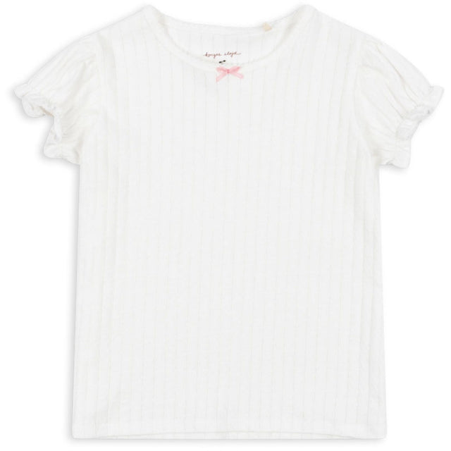 Konges Sløjd Snow White Mallou T-shirt GOTS