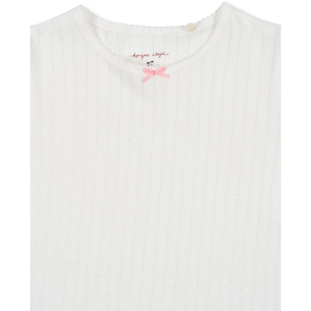 Konges Sløjd Snow White Mallou T-shirt GOTS