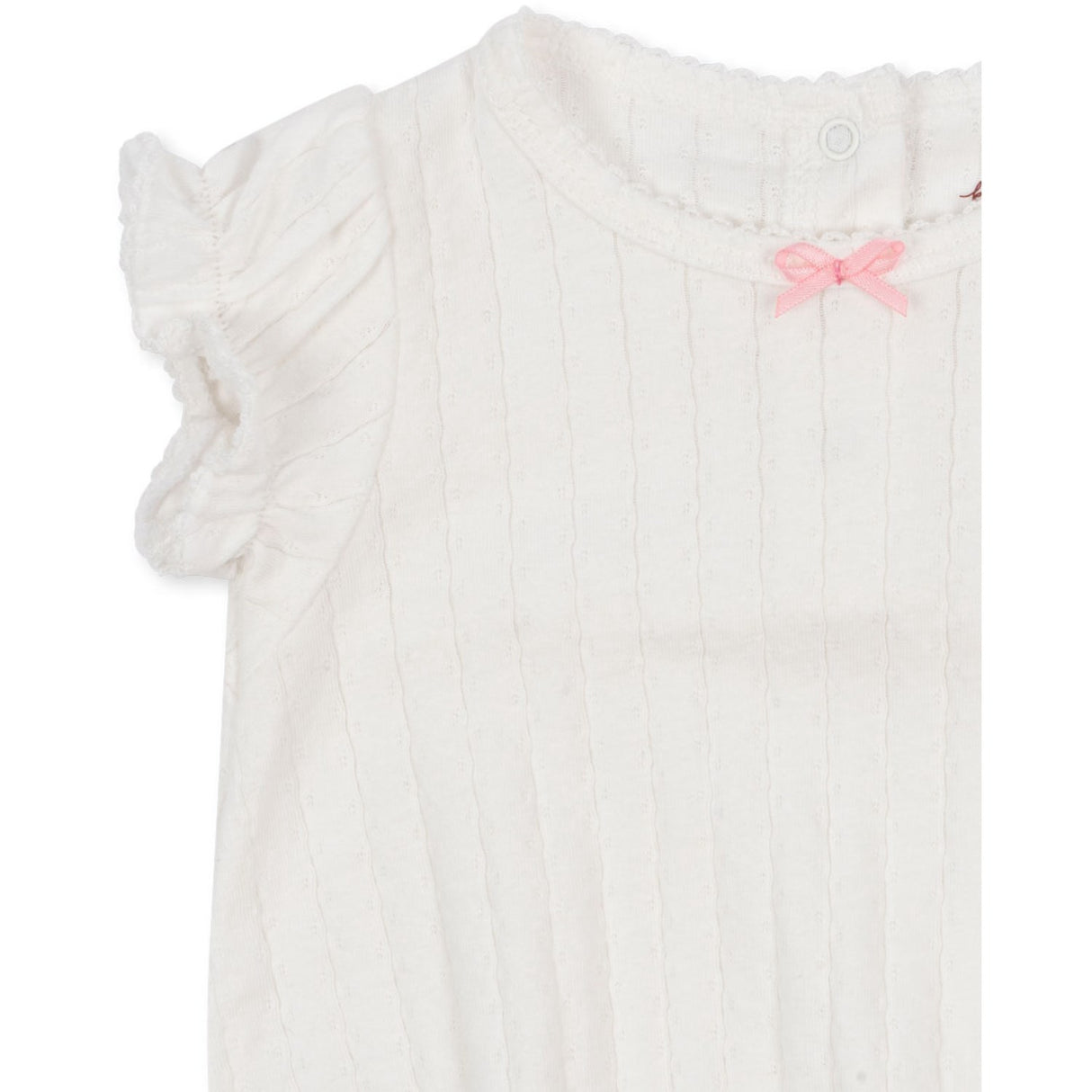 Konges Sløjd Snow White Mallou Romper GOTS