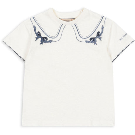 Konges Sløjd Off White/Bow Collar Era T-shirt Ocs