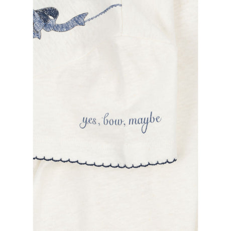 Konges Sløjd Off White/Bow Collar Era T-shirt Ocs