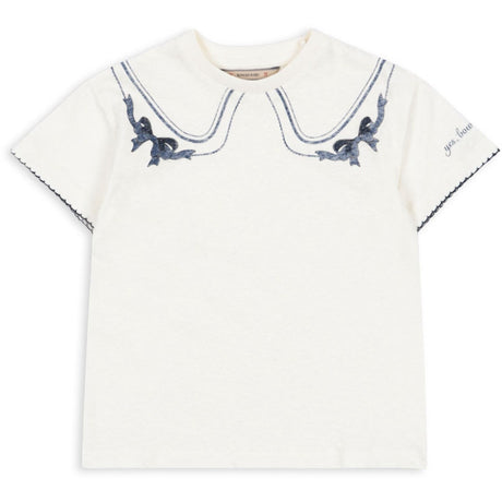 Konges Sløjd Off White/Bow Collar Era T-shirt Ocs
