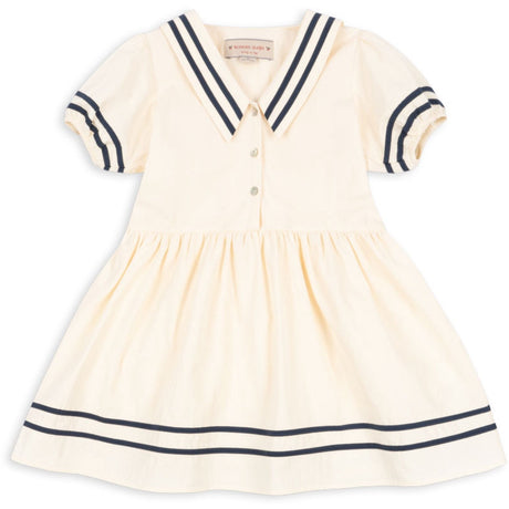 Konges Sløjd Optic White Allie Sailor Kjole Gots