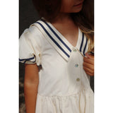 Konges Sløjd Optic White Allie Sailor Kjole Gots