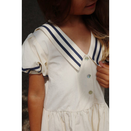 Konges Sløjd Optic White Allie Sailor Kjole Gots