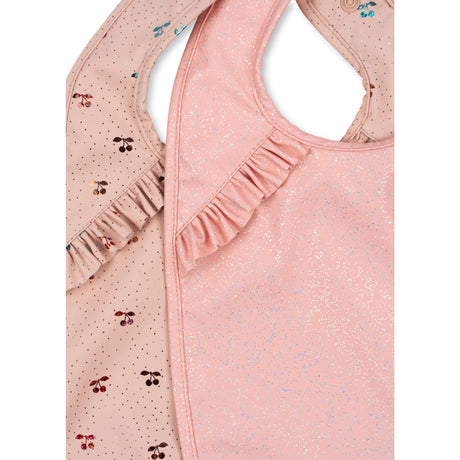 Konges Sløjd Cherry Sparkle 2 Pak Hagesmæk Med Flæser