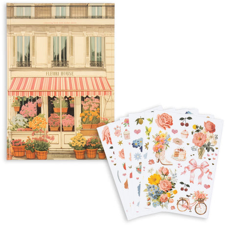 Konges Sløjd Multi House Of Flowers Malebog Fsc