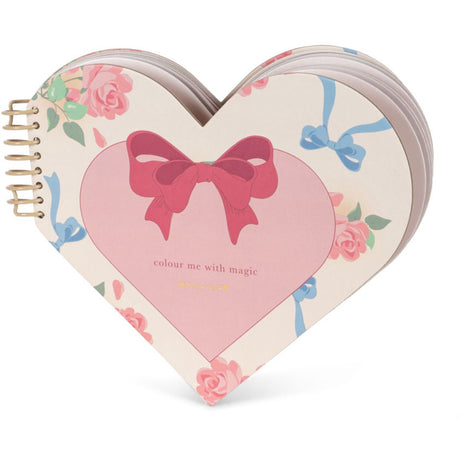 Konges Sløjd Heart Magisk Vandmalebog Fsc