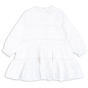 Konges Sløjd Optic White Orchid Kjole GOTS