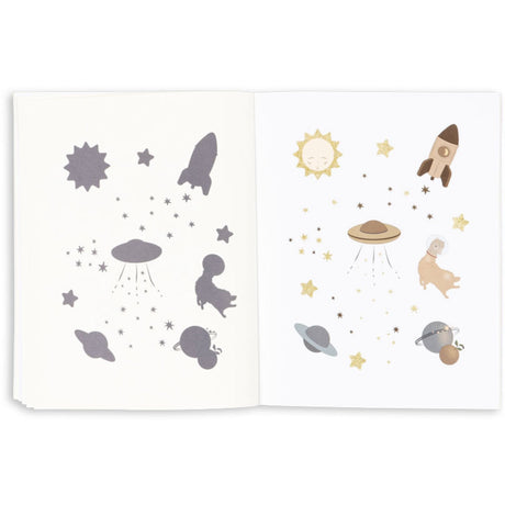 Konges Sløjd Multi Aktivitetsbog Med Farveblyanter