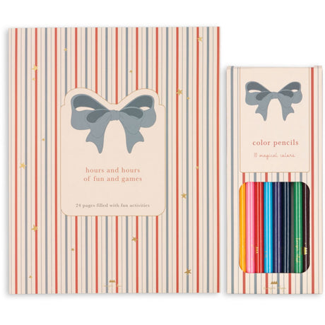 Konges Sløjd Multi Aktivitetsbog Med Farveblyanter