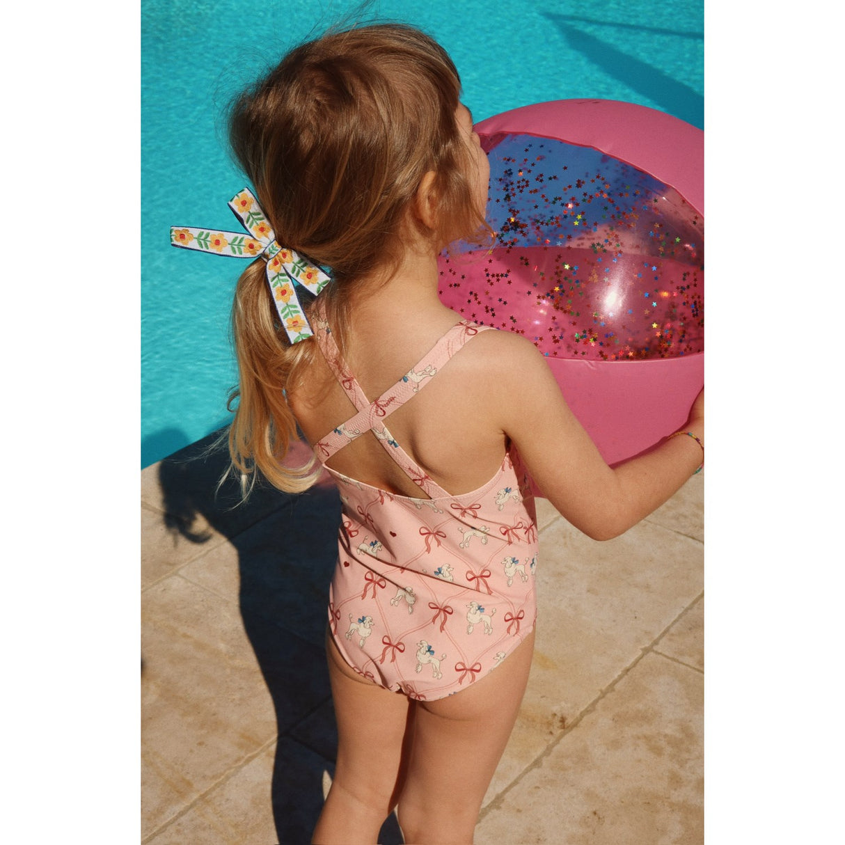 Konges Sløjd Transparent Pink Transparent Strand Bold