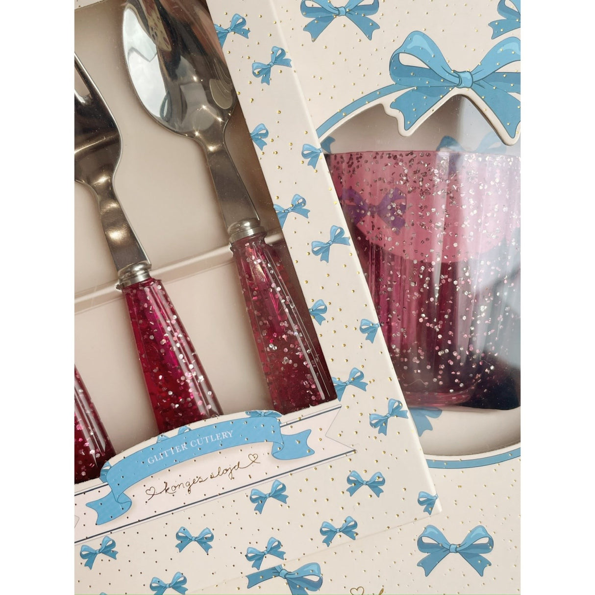 Konges Sløjd Sparkling Sangria Glitter Bestik