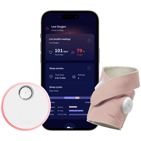 Owlet Dusty Rose Dream Strømpe