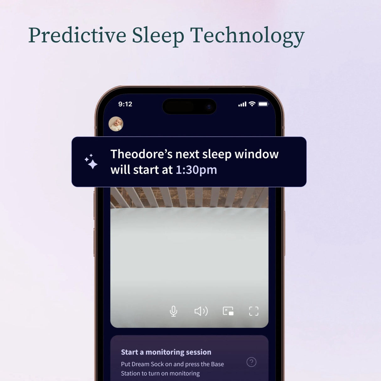 Owlet Babyalarm med Dream Strømpe og CAM2 i Mint Dream