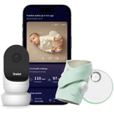 Owlet Babyalarm med Dream Strømpe og CAM2 i Mint Dream