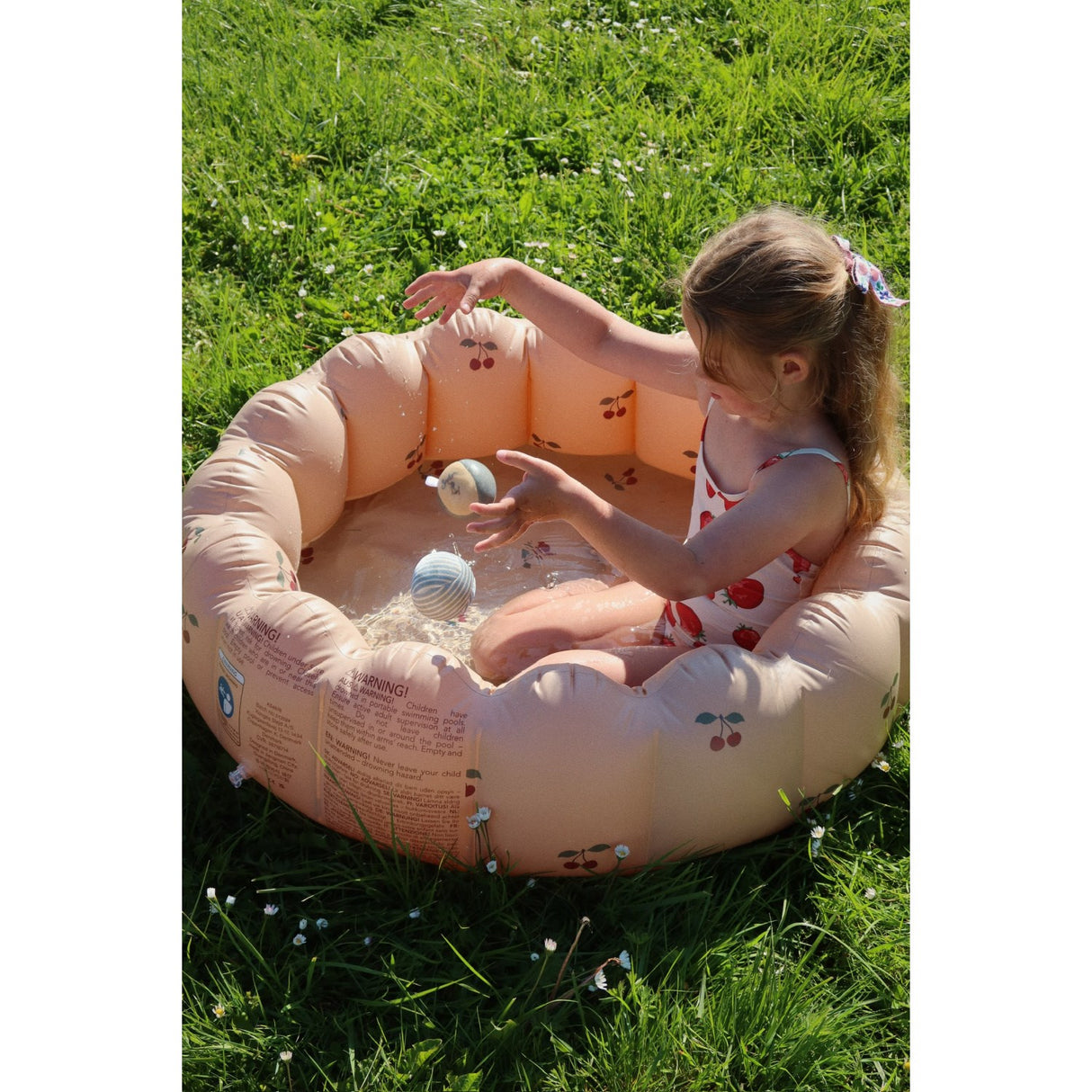 Konges Sløjd Ma Grande Cerise Blush Small Shell Badebassin