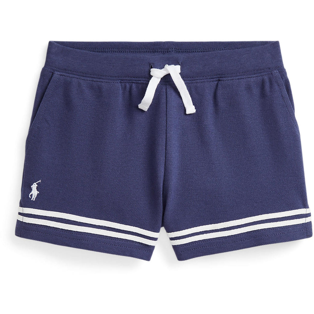 Polo Ralph Lauren Boathouse Navy W/ White Girl Athletic Shorts