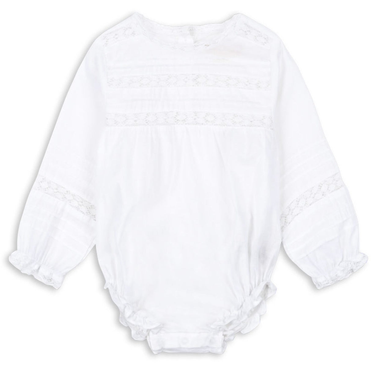 Konges Sløjd Optic White Orchid Romper GOTS