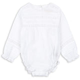 Konges Sløjd Optic White Orchid Romper GOTS