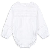 Konges Sløjd Optic White Orchid Romper GOTS
