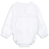 Konges Sløjd Optic White Orchid Romper GOTS