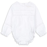 Konges Sløjd Optic White Orchid Romper GOTS