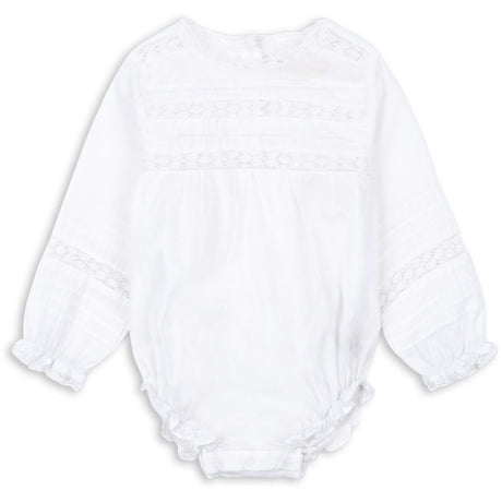 Konges Sløjd Optic White Orchid Romper GOTS