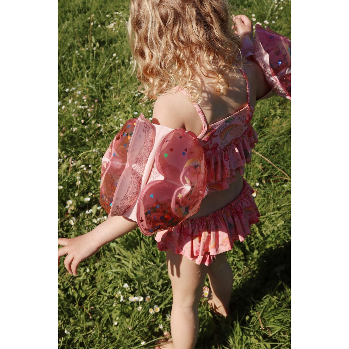 Konges Sløjd Horn Stars Badevinger Heart Transparent