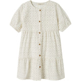 Lil'Atelier Coconut Milk Nmfhailey Ss Loose Kjole Lil