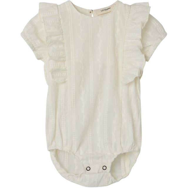 Lil'Atelier Coconut Milk Nbfjazelle Ss Loose Body Skjorte Lil