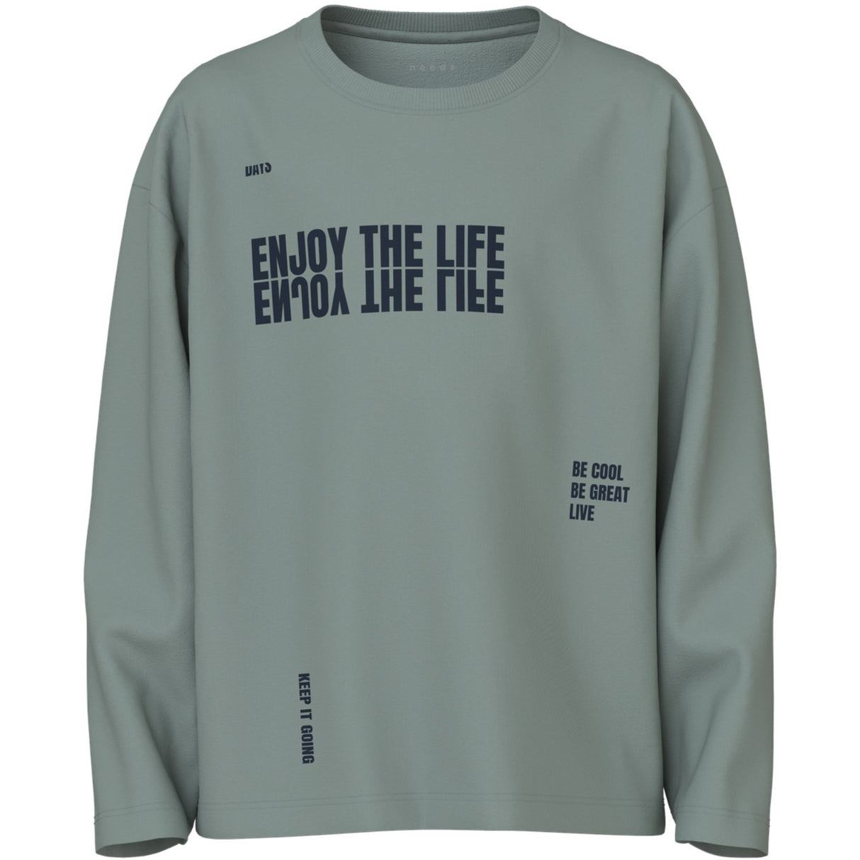 Name It Jadeite Enjoy The Life Be Cool Nkmvictor Ls Rlx Top