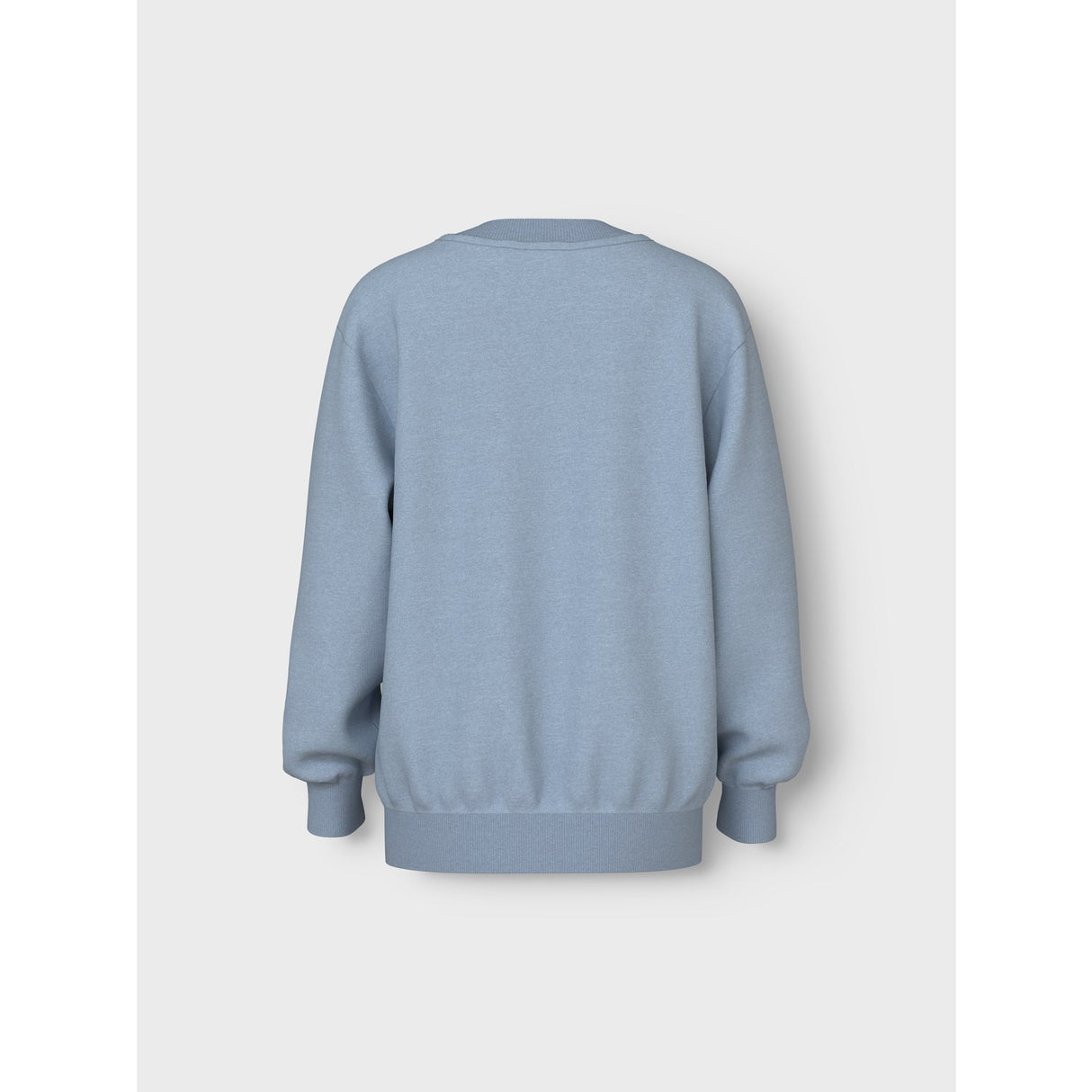 Name It Dusty Blue Obivous Nkmvanoa Ls Nreg Sweat Unb