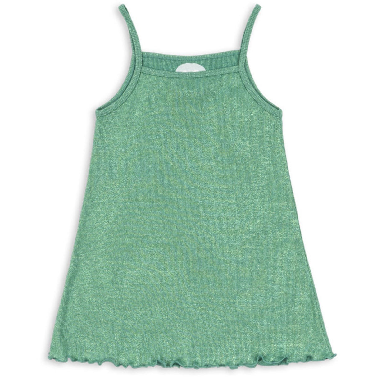 Konges Sløjd x Luksusbaby Bottle Green Roli Strop Kjole
