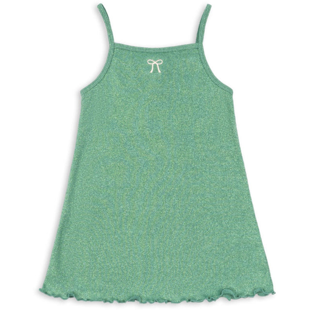 Konges Sløjd x Luksusbaby Bottle Green Roli Strop Kjole
