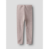 Name It Shadow Gray Nmnwax Uld Rib Leggings Noos