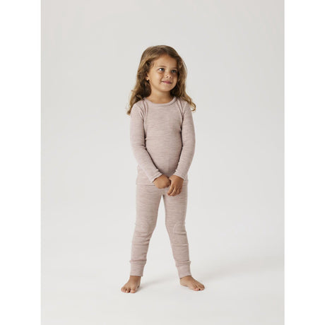 Name It Shadow Gray Nmnwax Uld Rib Leggings Noos