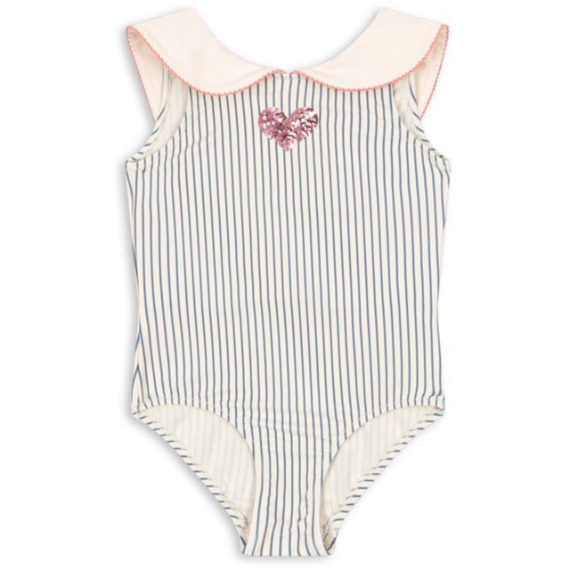 Konges Sløjd Blue Stripe Gina Badedragt Grs