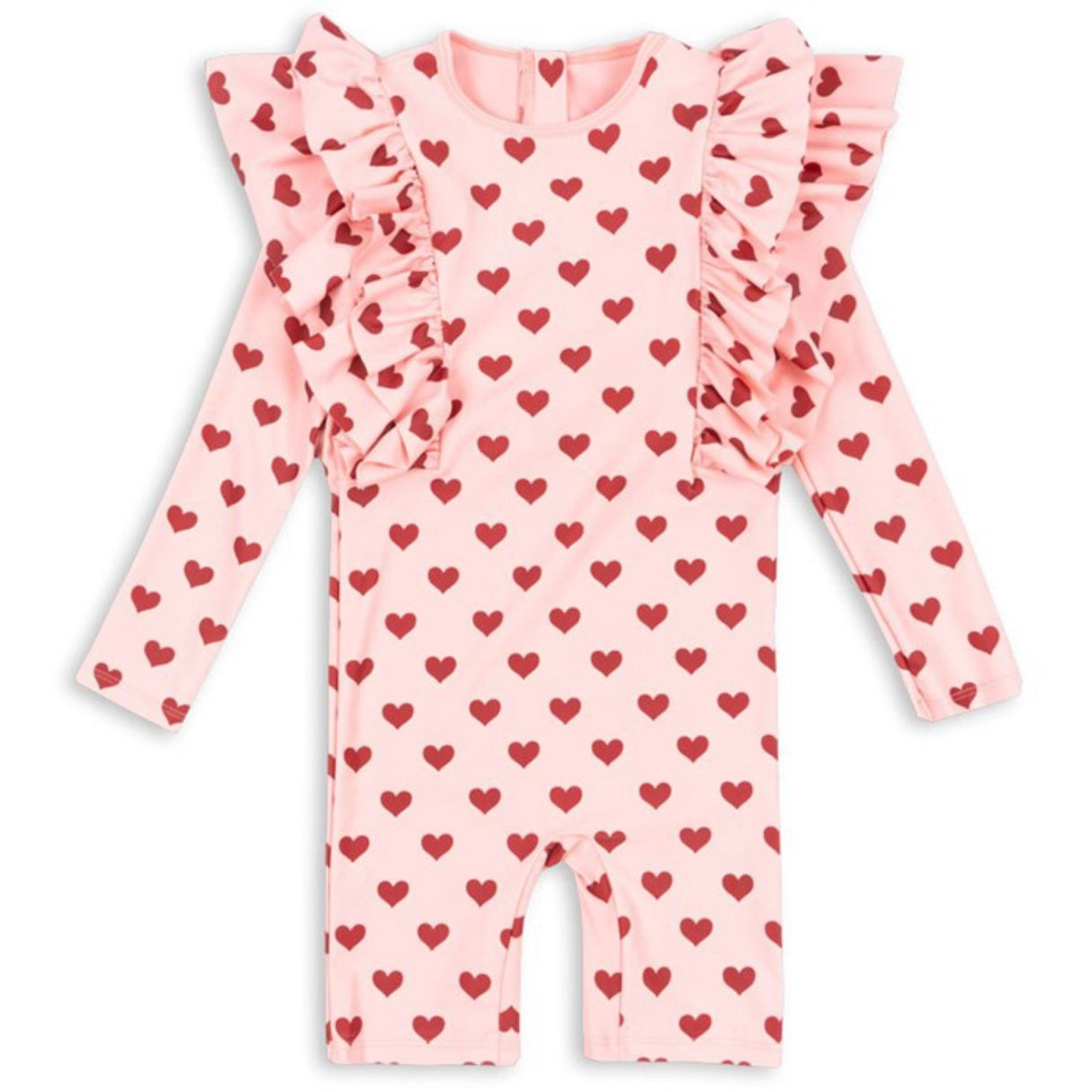 Konges Sløjd Amour Pink Manuca Flæse Badeheldragt Grs