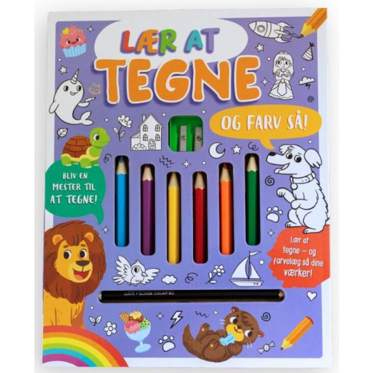 Forlaget Bolden Lær At Tegne - Og Farv Så!