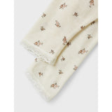 Name It Snow White Small Flowers Nbfwang Uld Needle Leggings Noos