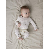 Name It Snow White Small Flowers Nbfwang Uld Needle Leggings Noos