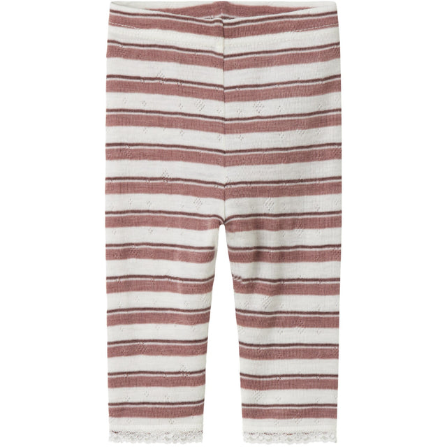 Name It Antler Snow White Nbfwang Uld Needle Leggings Noos