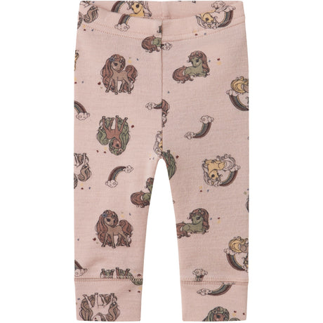 Name It Shadow Gray Unicorn Nbfwillit Uld Leggings