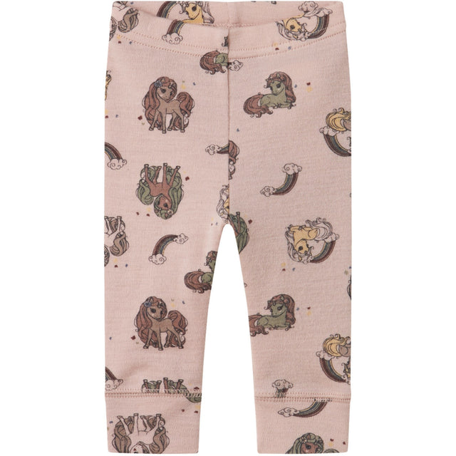 Name It Shadow Gray Unicorn Nbfwillit Uld Leggings